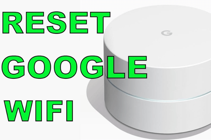 reset google wifi